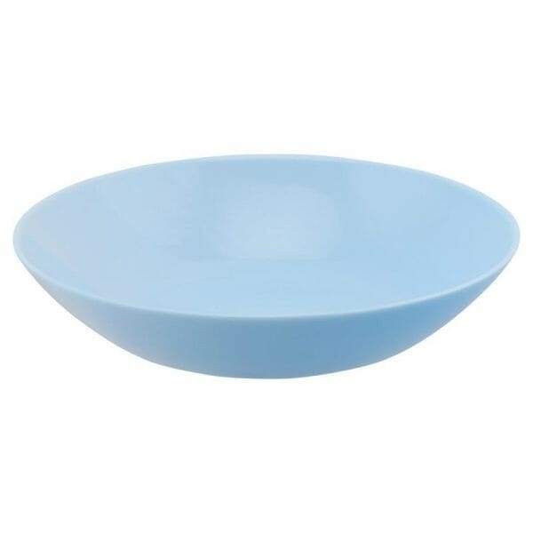 Platos Hondo Sopero Vidrio Opal Diwali 20 Cm Francia - 6 Pzas