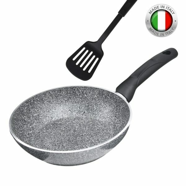Sartén Hondo Inducción Italiano Antiadherente Granito 20cm - Image 3