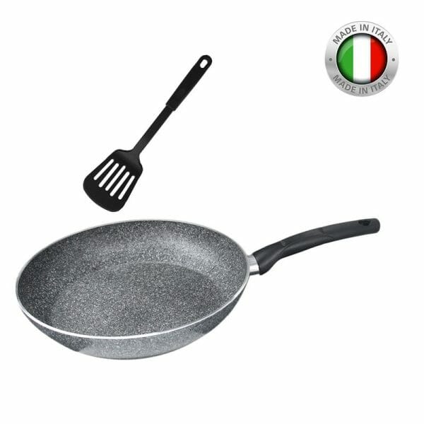 Sartén Hondo Inducción Italiano Antiadherente Granito 24 Cm - Image 2