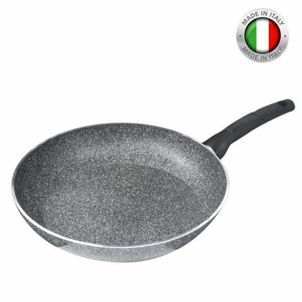 Sartén Hondo Inducción Italiano Antiadherente Granito 30 Cm