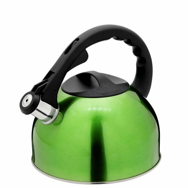Tetera De Estufa Acero Inoxidable Verde 2.8 Litros