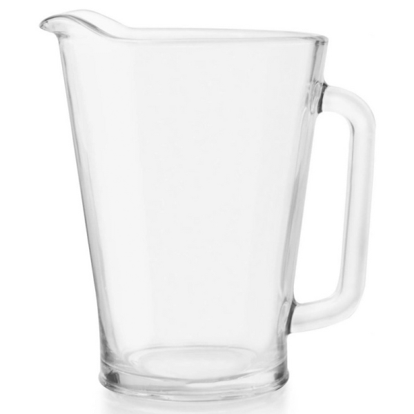 Jarra De Vidrio México 1.7 Litros Para Bar Mesa Cocina