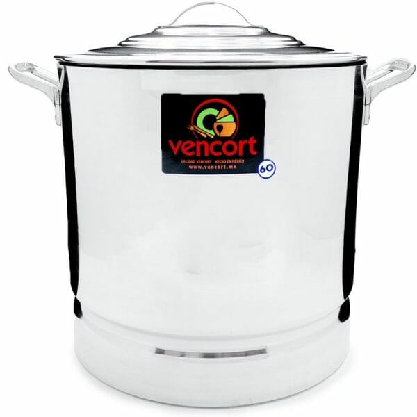 Vaporera de aluminio triple fuerte de la marca Vencort