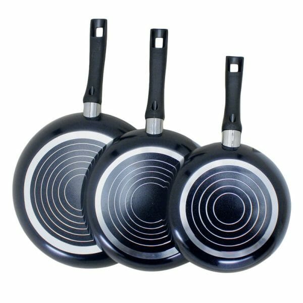 Sartenes Colores Italianos Antiadherente 20,24,28 Cm - 3 Pzas