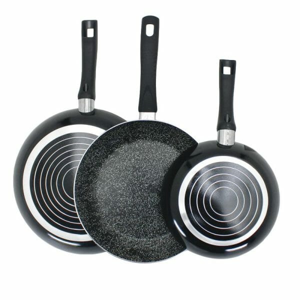 Sartenes Colores Italianos Antiadherente 20,24,28 Cm - 3 Pzas