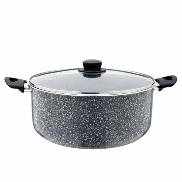 Cacerola Olla Italiana Antiadherente Granito 9 Capas 32cm - Image 2