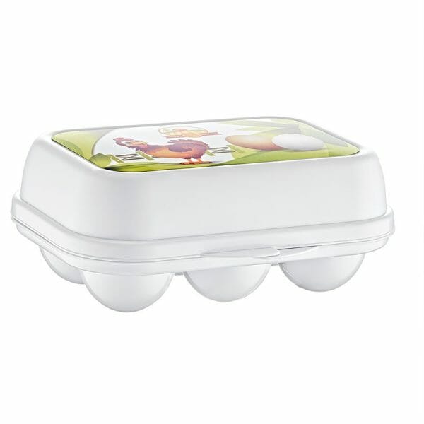 Huevera Caja Organizadora Para 6 Huevos Plástico - 3 Pzas - Image 2