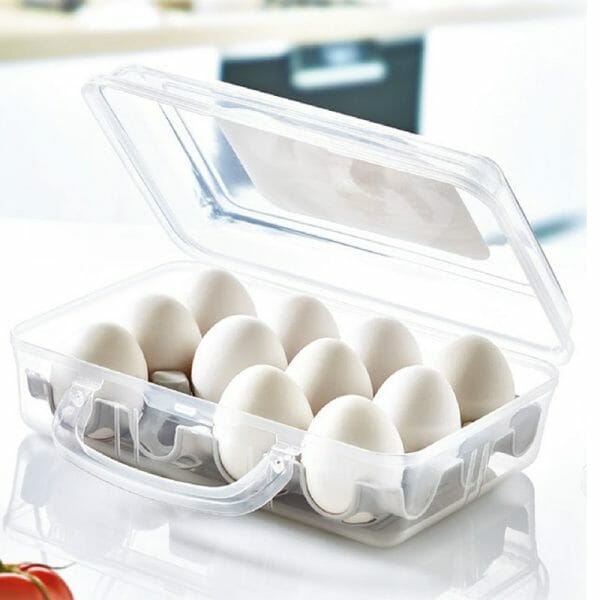 Huevera Caja Con Agarradera Para 12 Huevos - Image 2