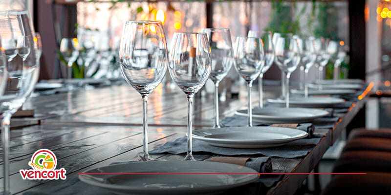 Venta de cristalería para restaurantes, bar, hotelería y hogar, pregunta por nuestras promociones