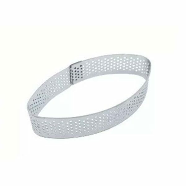 Molde Perforado Ovalado Acero Inoxidable