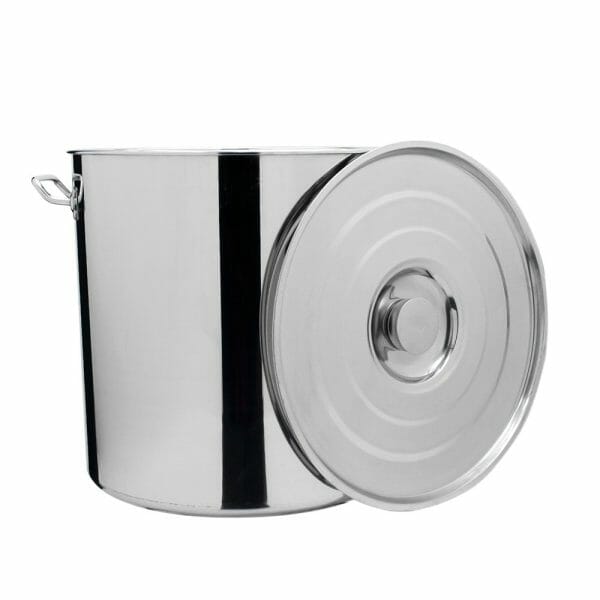 Olla Acero Inoxidable Con Tapa Profesional 41 Lts Vencort