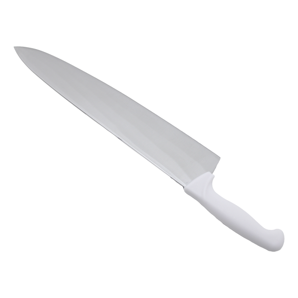 Cuchillo Chef 14" Pulgadas Mango Blanco