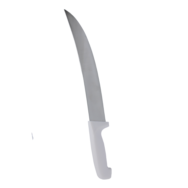 Cuchillo Carnicero 12" Pulgadas Mango Blanco - Image 2