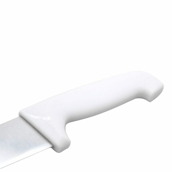 Cuchillo Carnicero 12" Pulgadas Mango Blanco - Image 3