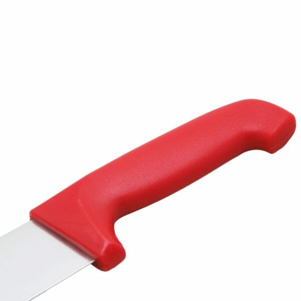 Cuchillo Carnicero 12" Pulgadas Mango Rojo - Image 3