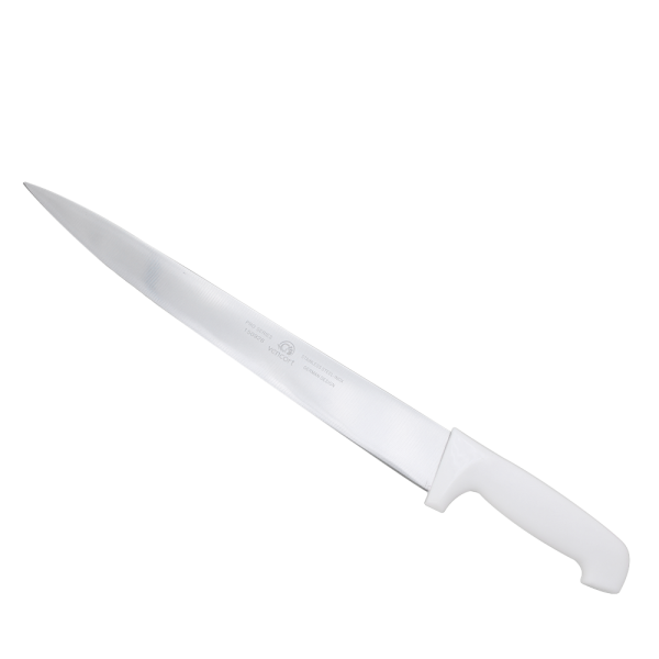 Cuchillo Carnicero 14" Pulgadas Mango Blanco - Image 2