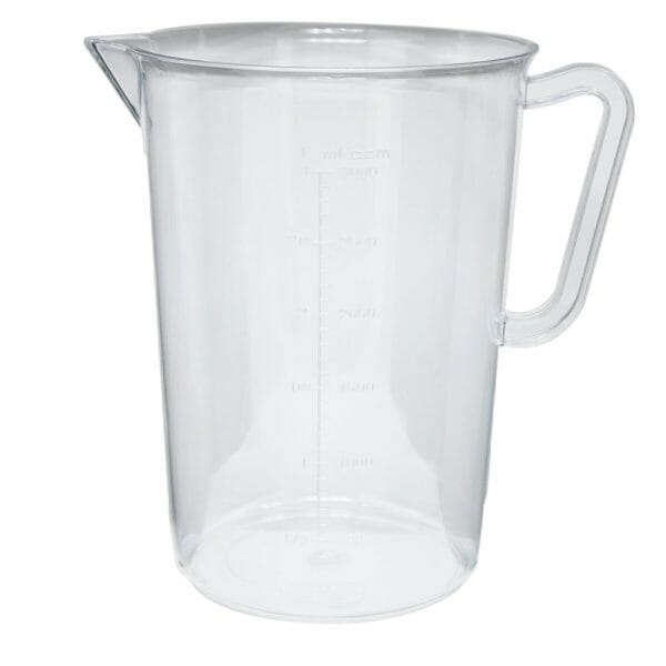 Jarra Profesional Para Medir Repostería 3000 Ml Policarbonato