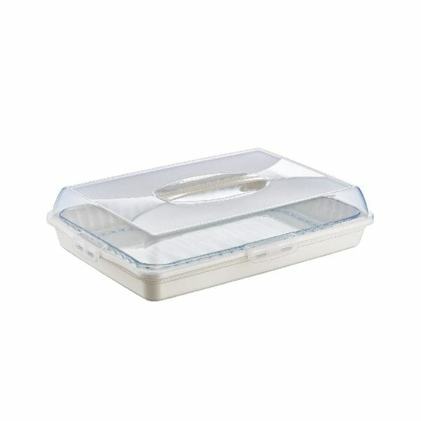 Transportadora De Pastel Porta Pasteles Cuadrada