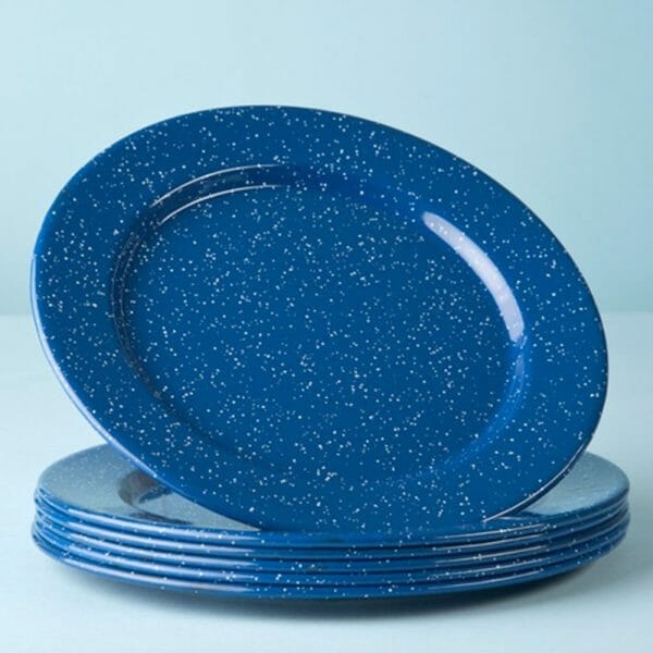Plato De Peltre Trinche 27 Cm Azul Nevado - Image 2