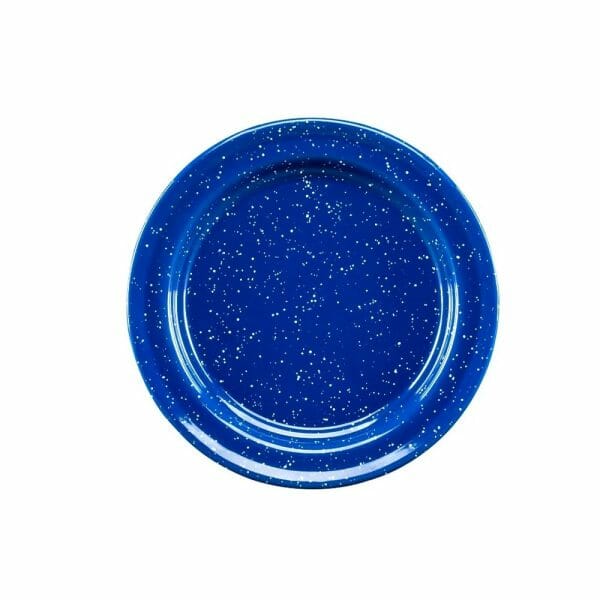 Plato Ensalada De Peltre 22 Cm Azul Nevado Cinsa