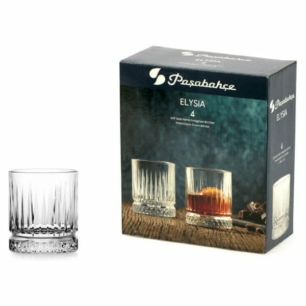 Vaso Para Licor Whiskey 6 Pzs 355ml Vidrio Elysia Pasabahce - Image 2