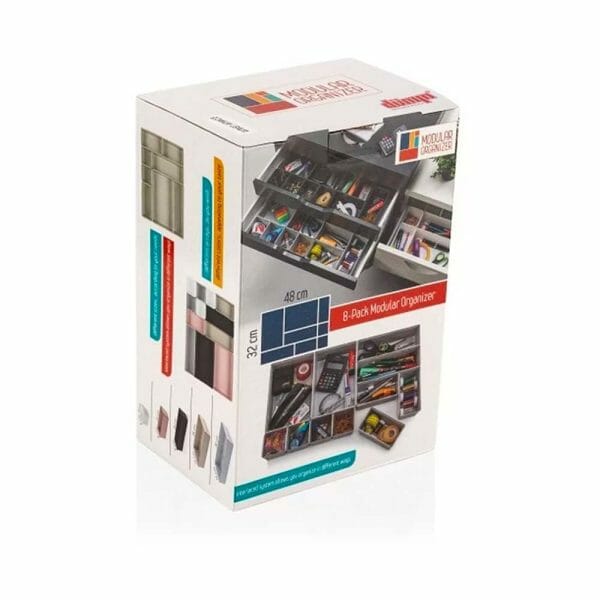 Organizador De Escritorio Y Cocina Para Cajones 8 Pzs
