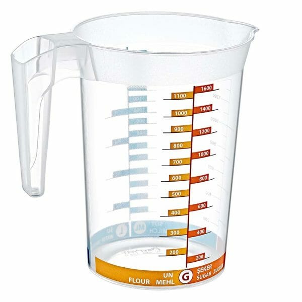 Taza Medidora Para Cocina Y Repostería Graduada 1750 ml