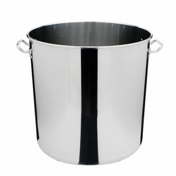 Olla Acero Inoxidable Con Tapa Profesional 70 Lts Vencort Color Gris - Image 2