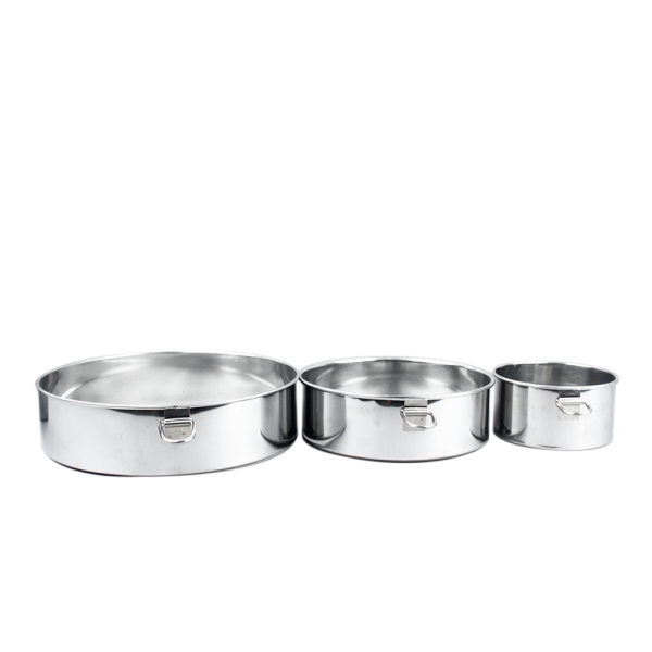 Set 3 Cernidoes Tamizador Acero Inoxidable Reposteria Cocina - Image 3