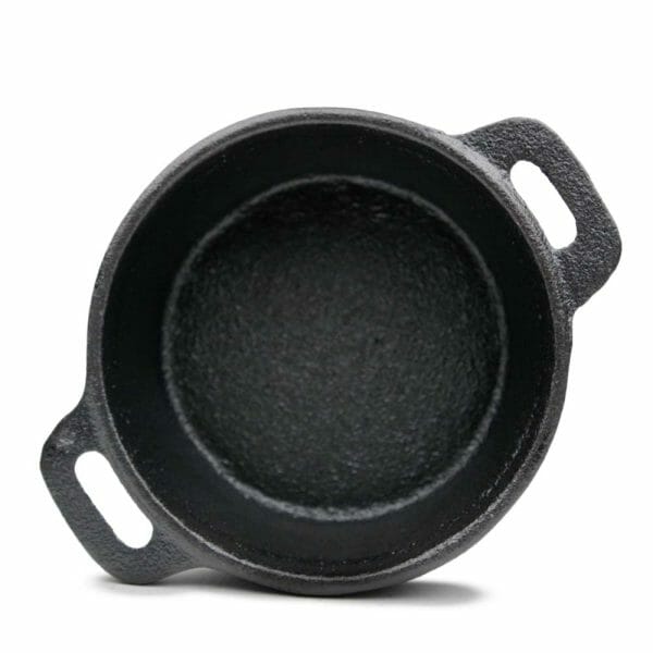 Cacerola Redonda Hierro Fundido Para Guarniciones 390 Ml