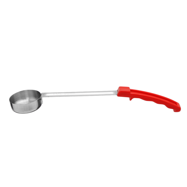 Cuchara De Servir Porcionador Acero Inoxidable 2 Oz Color Rojo
