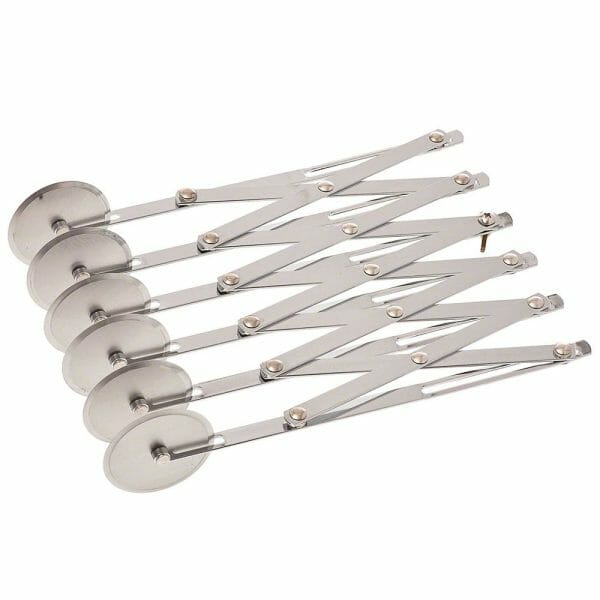 Cortador De Masa Con 6 Ruedas Acero Inoxidable - Image 3