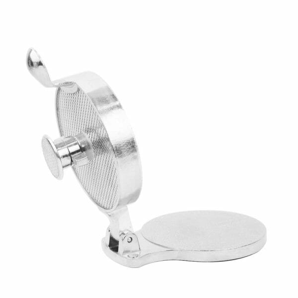 Prensa Para Hamburguesas Molde Aluminio Reforzado 12 Cm