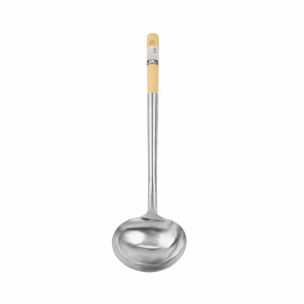 Cucharón Espátula Wok Mango De Madera 46 Cm