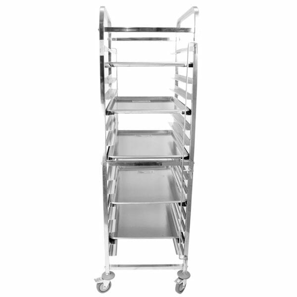 Rack Panadero Espiguero 15 Charolas Acero Inoxidable 45x64cm - Image 2