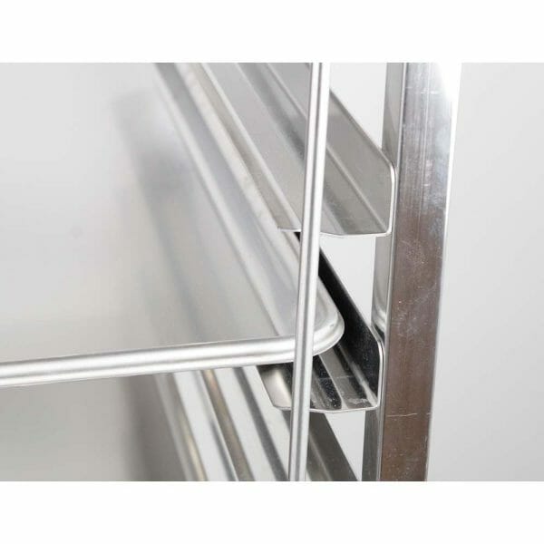 Rack Panadero Espiguero 15 Charolas Acero Inoxidable 45x64cm - Image 3