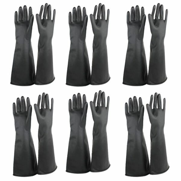 Par De Guantes De Limpieza Negro 45 Cm - Image 3