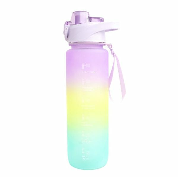 Botella Para Agua Deportiva Colores 1 Litro 33 Oz - Image 2