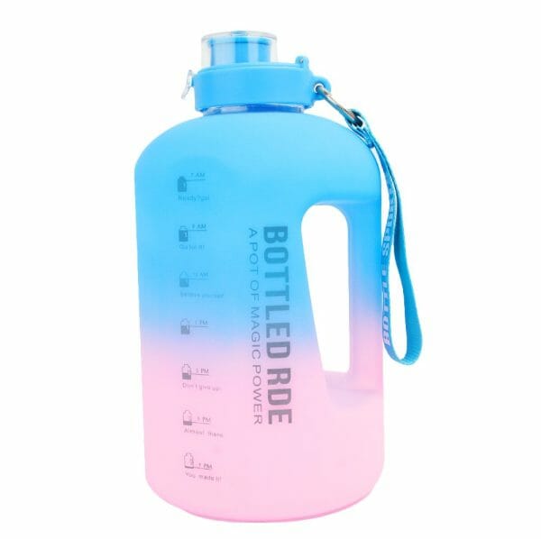 Botella De Agua Termo 2.5 Lts Gran Capacidad Deportivo Gym