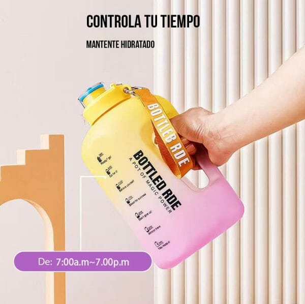 Botella De Agua Termo 2.5 Lts Gran Capacidad Deportivo Gym - Image 7