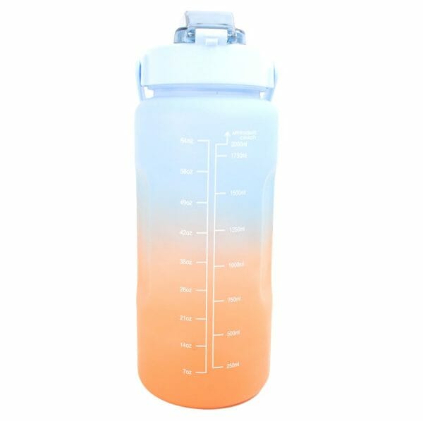 Medio Galón Botella Para Agua Deportiva 2000ml 64oz - Image 6