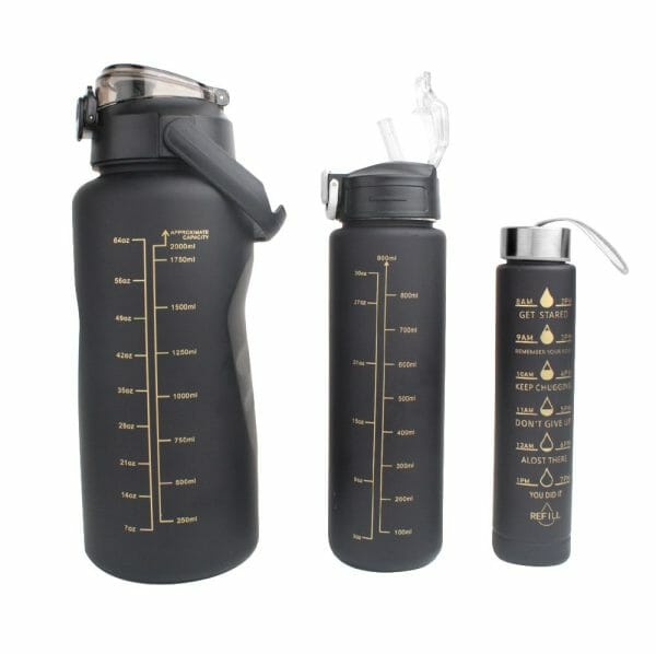 Set 3 Botellas Motivacional Gym Incluye 3 Botellas - Image 3