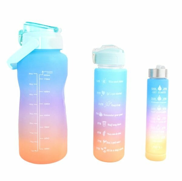 Set 3 Botellas Motivacional Gym Incluye 3 Botellas - Image 5