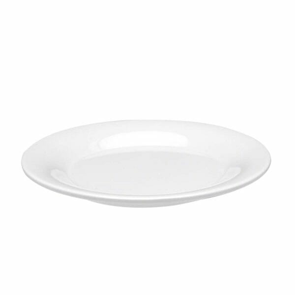 Plato Panero Melamina Blanca 15.5 Cm