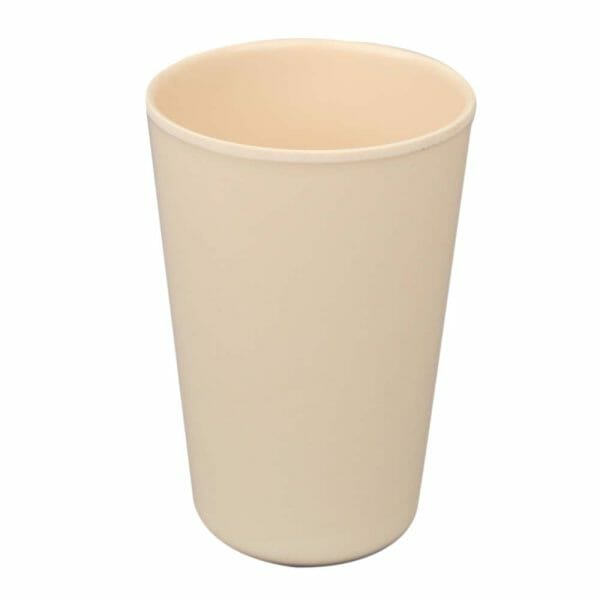 Vaso Melamina 250 Ml Mayoreo 12 Pzas Vencort Color Beige