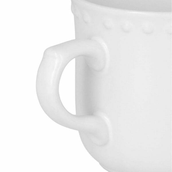 Taza De Cerámica Emboss Mauve Santa Anita 250 Ml - Image 4
