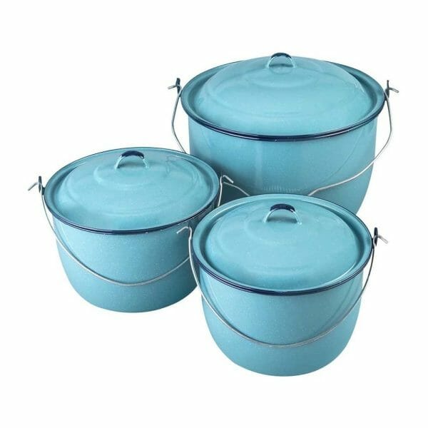 Juego De Ollas Mexicana Azul Con Parilla 7 Piezas Cinsa - Image 2