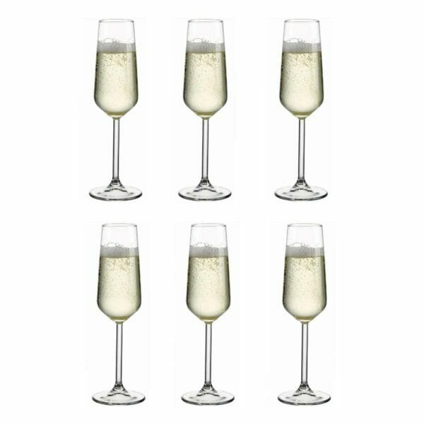 Juego 2 Copas Flauta Para Champaña Allegra 195 Ml Pasabahce
