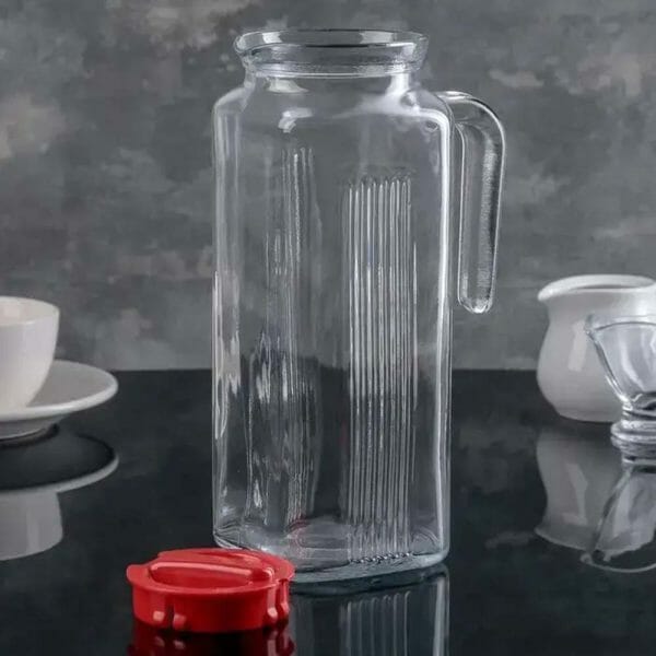 Jarra Para Refrigador Con Tapa Frigo 1 Litro Pasabahce - Image 4