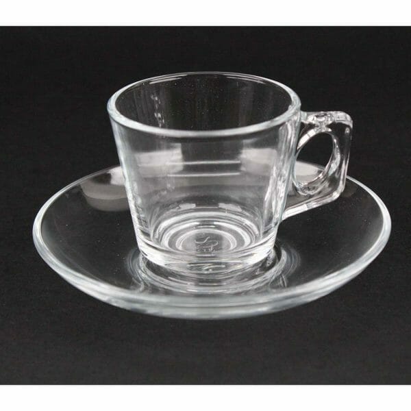 Juego De 6 Tazas Con Plato Vela Para Espresso 80 Ml - Image 3